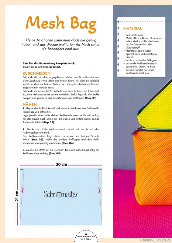 Коллекция проектов для рукодельниц в журнале &laquo;Patchwork Magazin Spezial №51 2026&raquo;