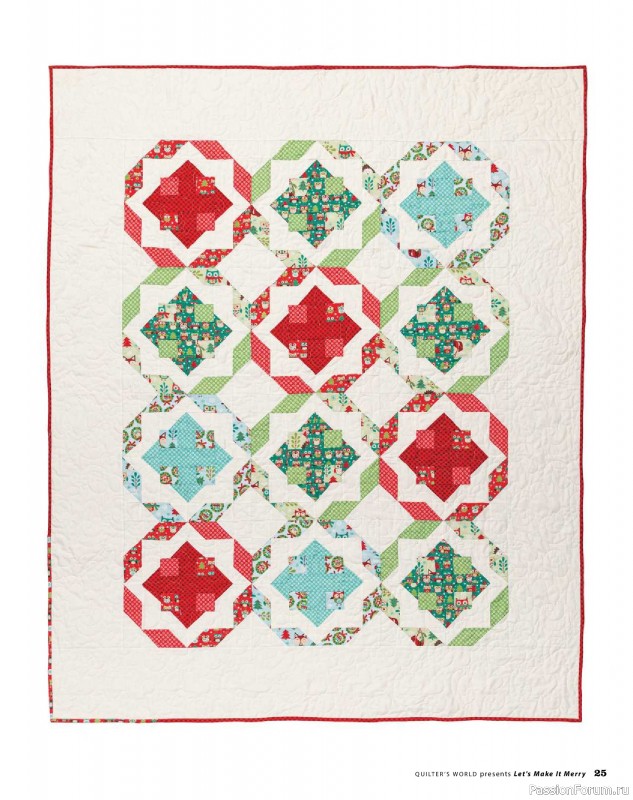 Коллекция проектов для рукодельниц в журнале «Quilter’s World Specials: Let's Make It Merry 2026»