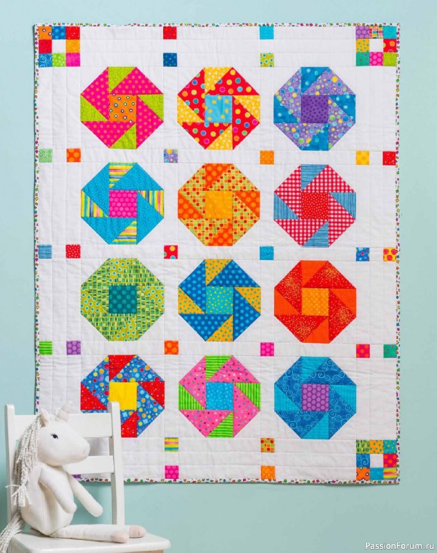 Коллекция проектов для рукодельниц в журнале «Quilter's World - Spring 2026»