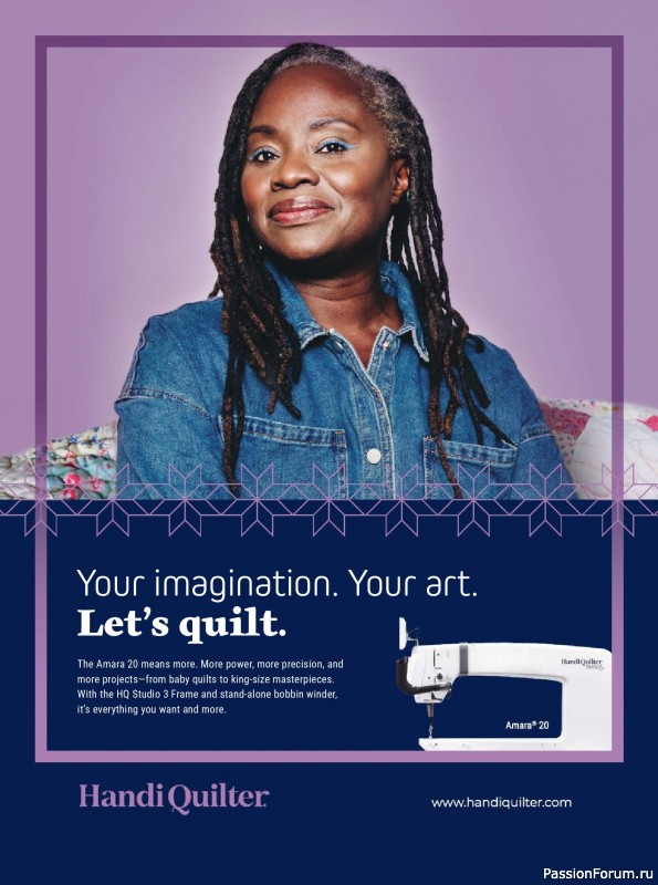 Коллекция проектов для рукодельниц в журнале «Quilter's World - Winter 2026»