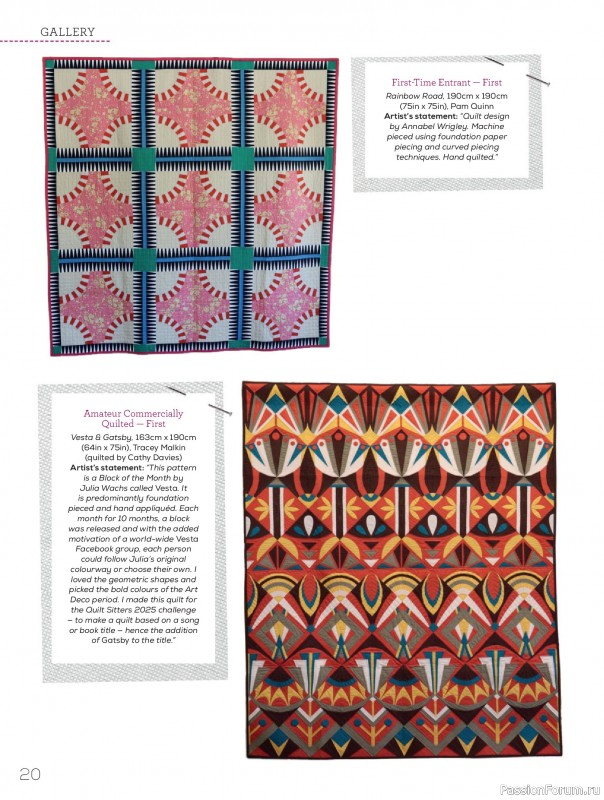 Коллекция проектов для рукодельниц в журнале &laquo;Quilters Companion №138 2026&raquo;