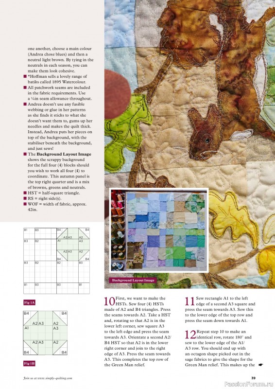 Коллекция проектов для рукодельниц в журнале «Todays Quilter №144 2026»