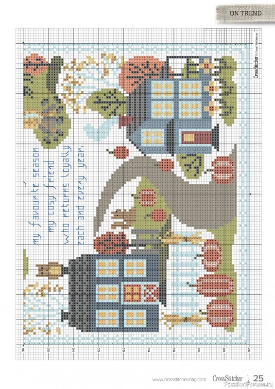 Коллекция вышивки в журнале «CrossStitcher №388 2022»