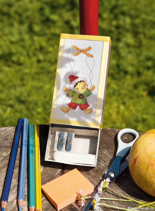 Коллекция вышивки в журнале &laquo;Profilo Punto Croce Bebe №1 2026&raquo;