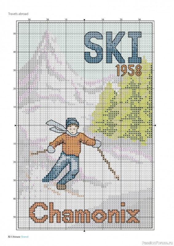 Коллекция вышивки в журнале &laquo;Ultimate Cross Stitch Travel 2026&raquo;