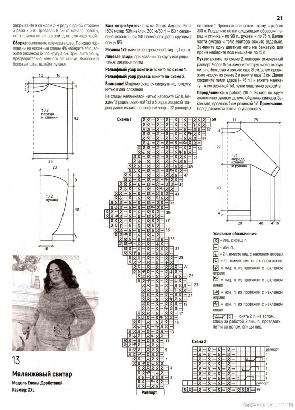 Вязаные модели в журнале «Вязаная одежда для солидных дам №6 2022»