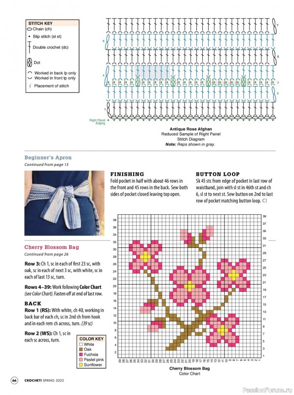 Вязаные проекты крючком в журнале «Crochet! - Spring 2023»