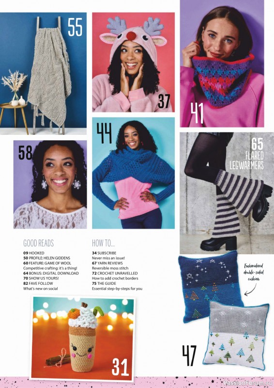Вязаные проекты крючком в журнале «Simply Crochet №168 2025»