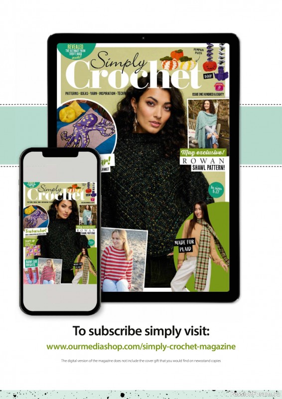 Вязаные проекты крючком в журнале &laquo;Simply Crochet №180 2026&raquo;
