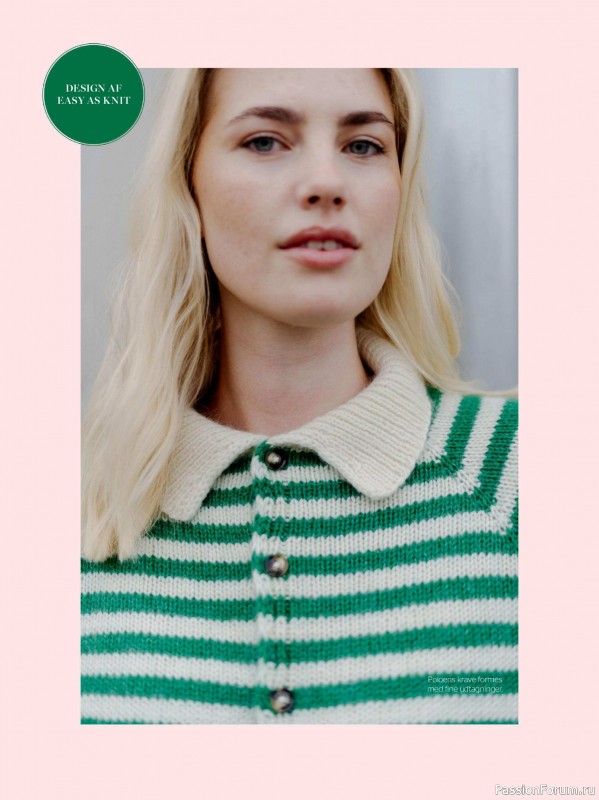 Вязаные проекты спицами в журнале &laquo;Alt for Damerne №40 2025&raquo;