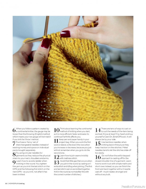 Вязаные проекты спицами в журнале «Homespun Knitting №3 2022»