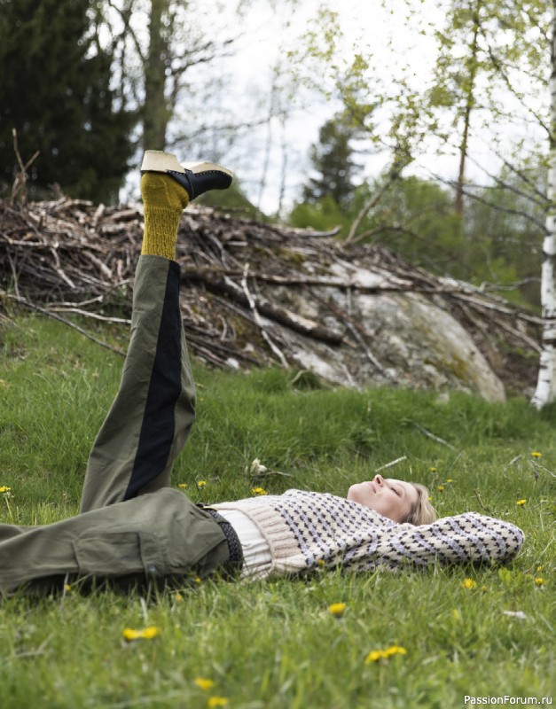 Вязаные проекты в книге &laquo;Tukubook&raquo;.