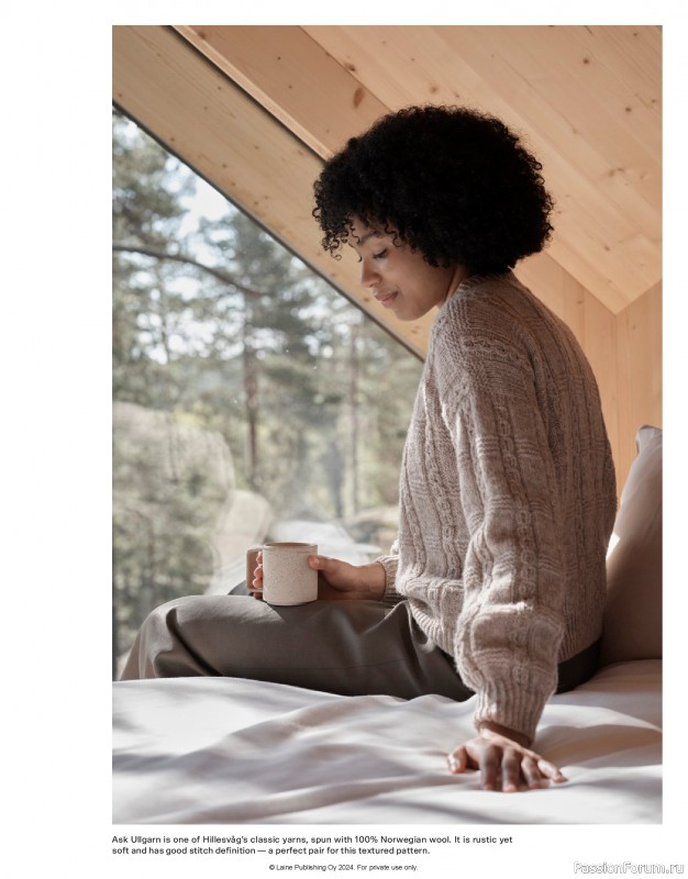 Вязаные проекты в журнале &laquo;Laine Nordic Knits 2024&raquo;