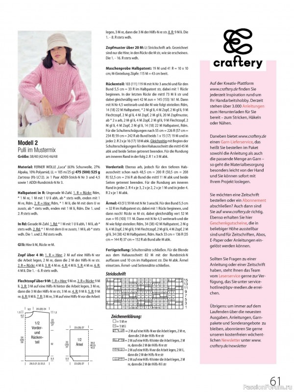 Вязаные проекты в журнале «Meine Strickmode Sonderheft MS 228 2026»