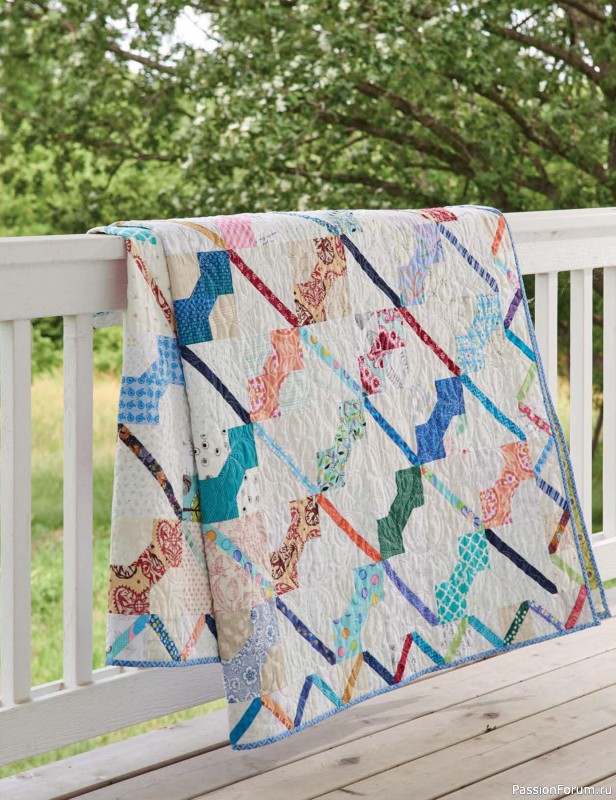 Коллекция проектов для рукодельниц в журнале «Fons & Porter’s Love Of Quilting - Fall 2025»
