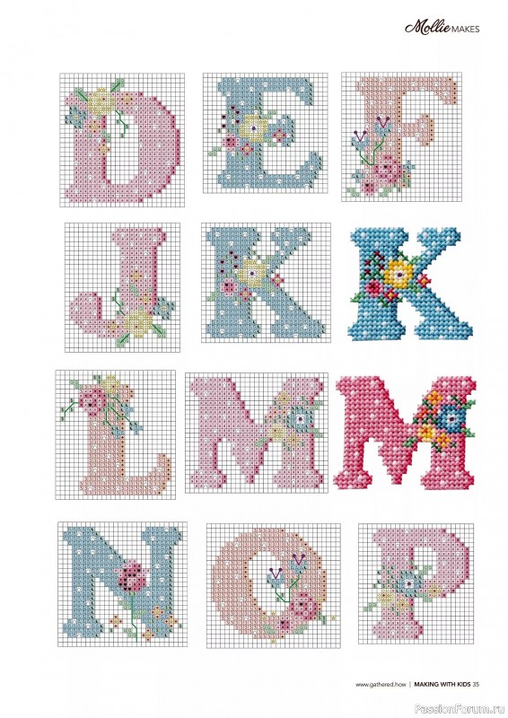 Коллекция проектов для рукодельниц в журнале «Mollie Makes – Making with Kids 2025»