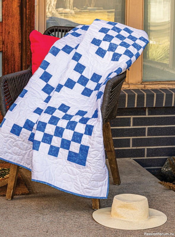 Коллекция проектов для рукодельниц в журнале &laquo;Quick+Easy Quilts - Spring 2026&raquo;