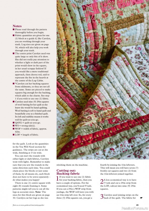 Коллекция проектов для рукодельниц в журнале «Todays Quilter №137 2025»