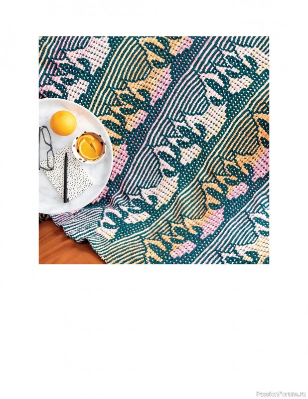 Коллекция техник и схем вязания в книге «Mosaic Knitting». Продолжение