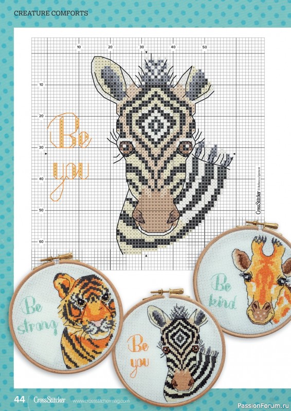 Коллекция вышивки в журнале «CrossStitcher №386 2022»