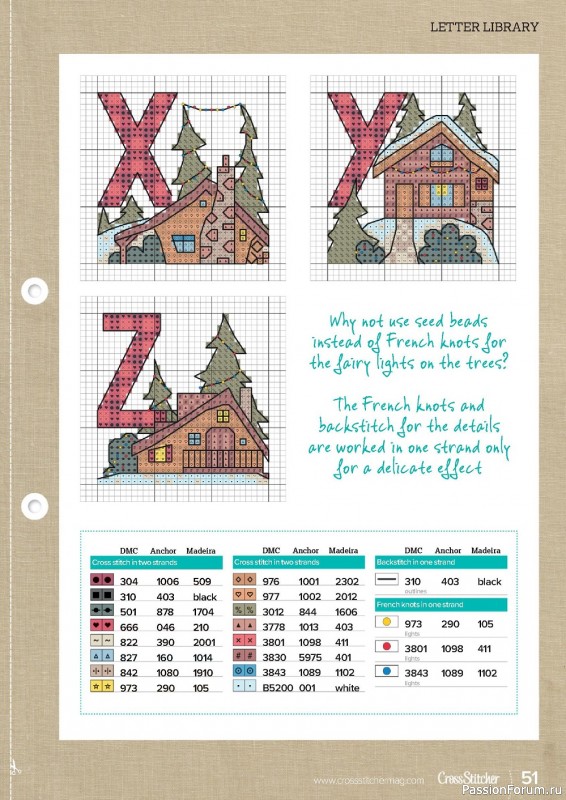 Коллекция вышивки в журнале «CrossStitcher №390 2022»