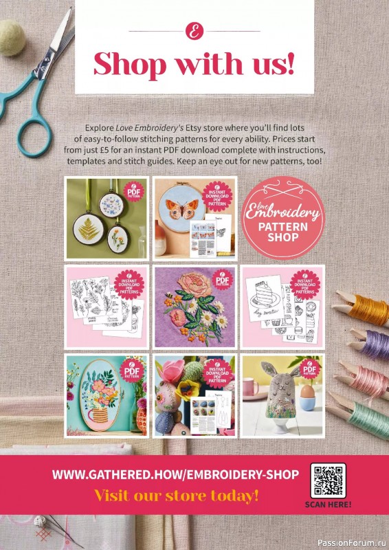 Коллекция вышивки в журнале «Love Embroidery №63 2025»