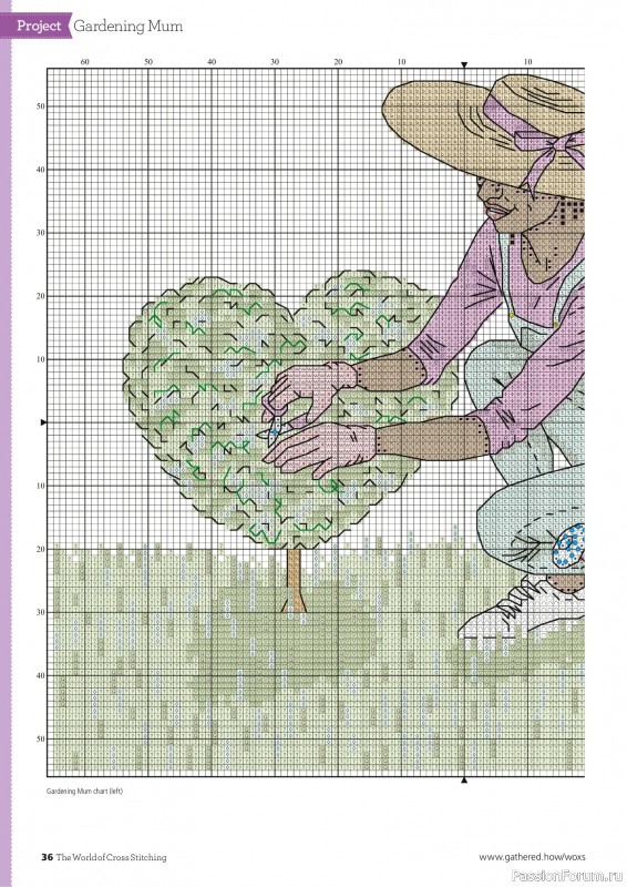 Коллекция вышивки в журнале &laquo;The World of Cross Stitching №369 2026&raquo;