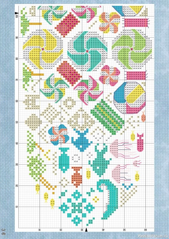 Коллекция вышивки в журнале «XStitch Magazine №21 2022»