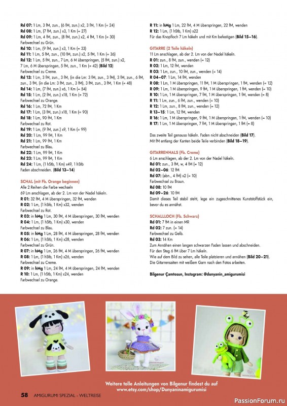 Вязаные проекты крючком в журнале &laquo;Amigurumi Spezial №3 2026&raquo;