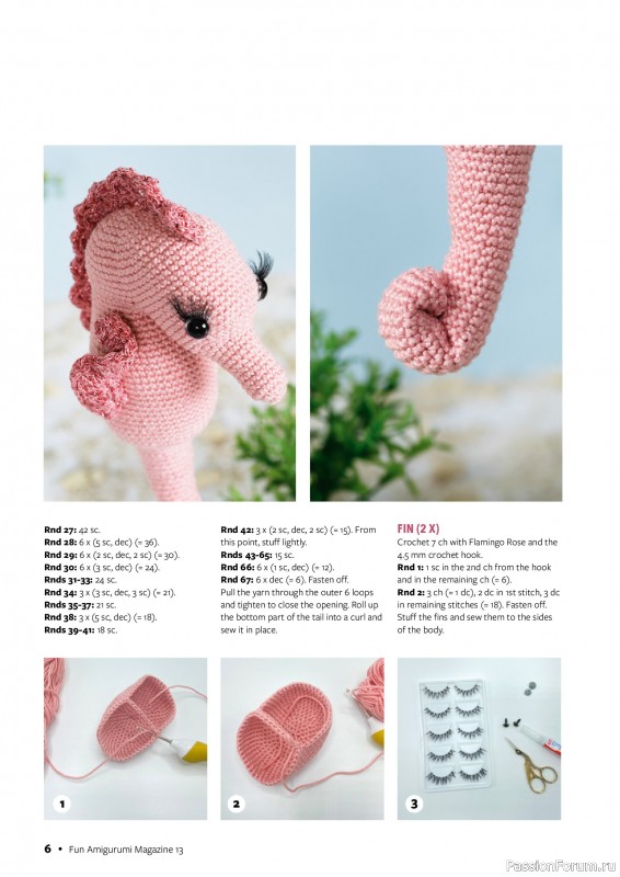 Вязаные проекты крючком в журнале «Fun Crochet Magazine №13 2025»