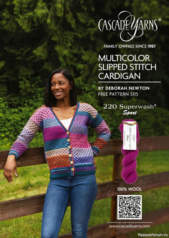 Вязаные проекты крючком в журнале «Simply Knitting №268 2025»