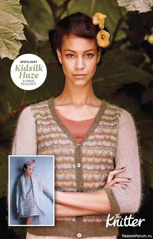 Вязаные проекты спицами в журнале «The Knitter №232 2026»