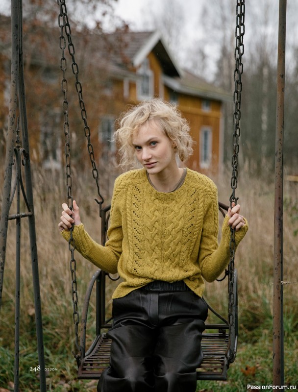Вязаные проекты в книге «Contrasts Textured Knitting». Продолжение