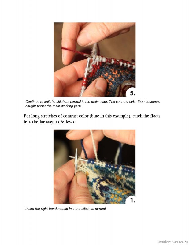 Вязаные проекты в книге «Fair Isle Knitting Tradition».