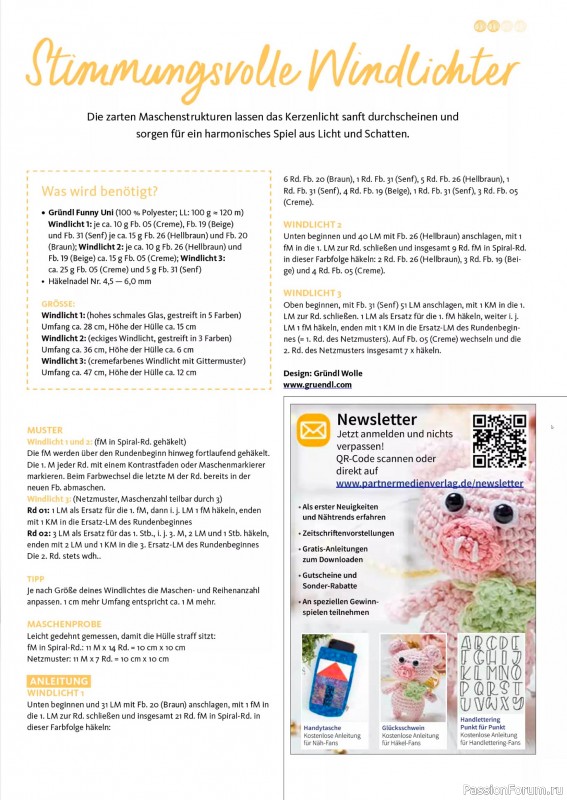 Вязаные проекты в журнале &laquo;Hakeln Sonderheft №1 2026&raquo;