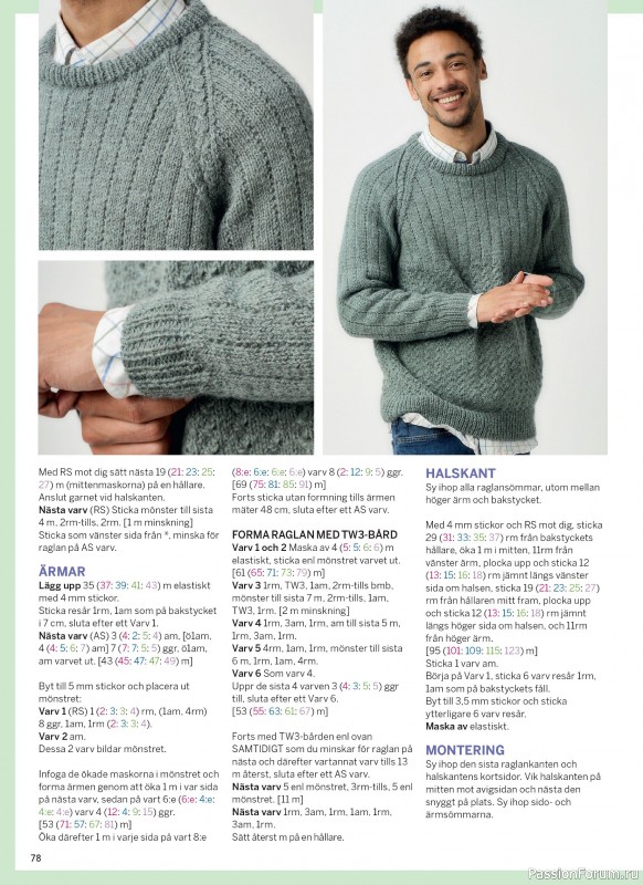 Вязаные проекты в журнале &laquo;Inspirerande handarbete - April 2026&raquo;