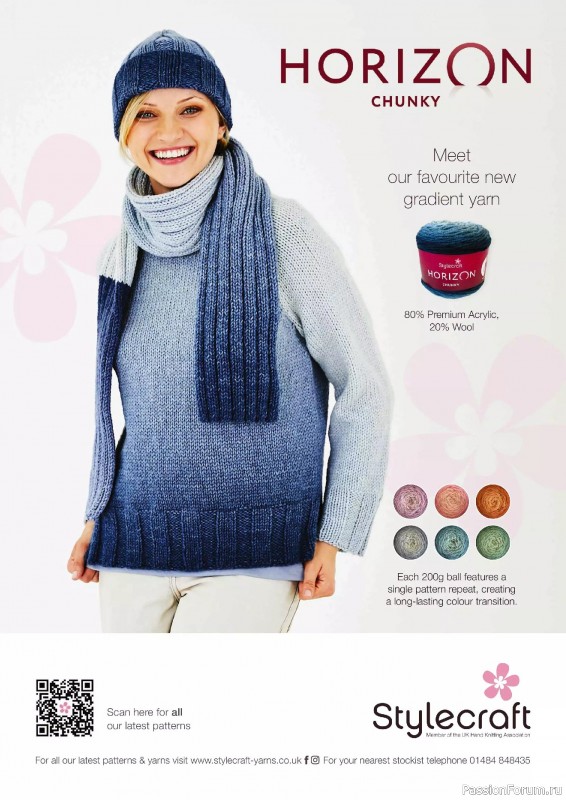 Вязаные проекты в журнале «Simply Knitting №271 2025»