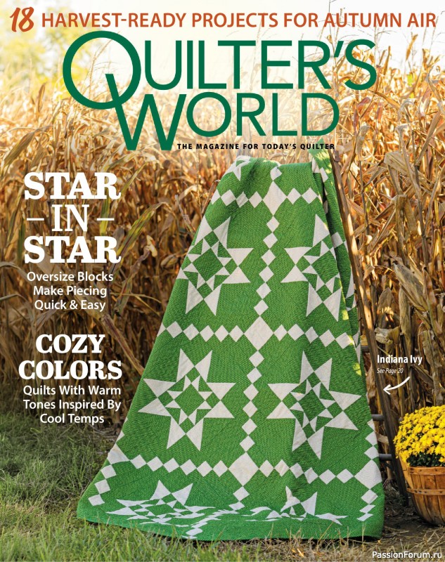Коллекция проектов для рукодельниц в журнале «Quilter's World - Autumn 2026» Коллекция проектов для рукодельниц в журнале «Quilter's World - Autumn 2026»