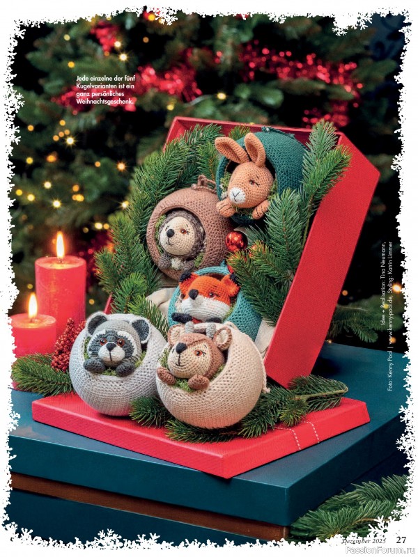 Коллекция проектов для рукодельниц в журнале «Anna №12 2025»