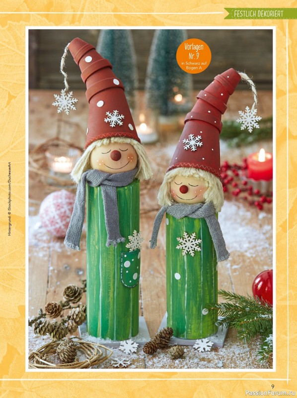 Коллекция проектов для рукодельниц в журнале «Mein Deko und Bastelspass №60 2025»