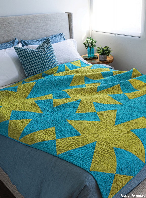 Коллекция проектов для рукодельниц в журнале &laquo;Quick+Easy Quilts - Spring 2026&raquo;