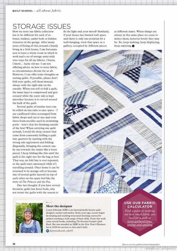 Коллекция проектов для рукодельниц в журнале &laquo;Todays Quilter №139 2026&raquo;