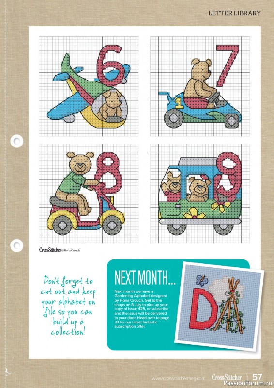 Коллекция вышивки в журнале «CrossStitcher №424 2025»