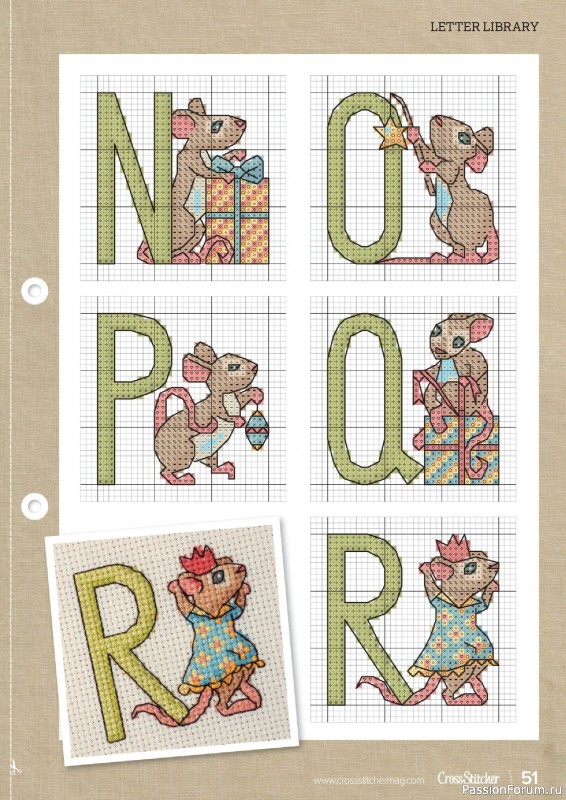 Коллекция вышивки в журнале «CrossStitcher №430 2025»