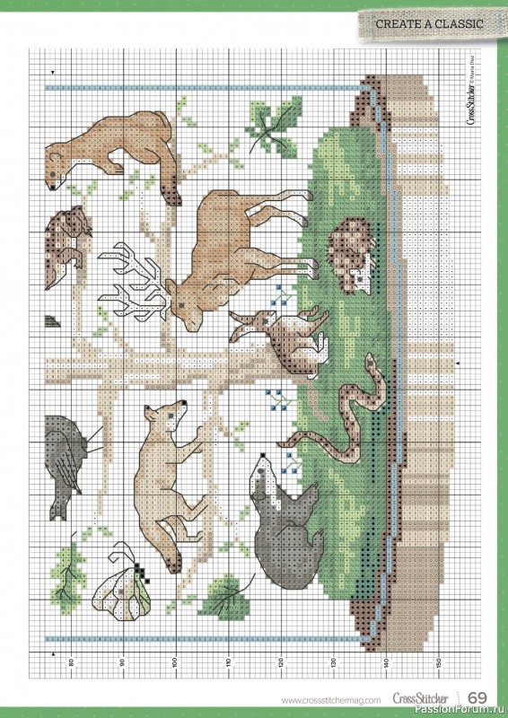 Коллекция вышивки в журнале «CrossStitcher №430 2025»