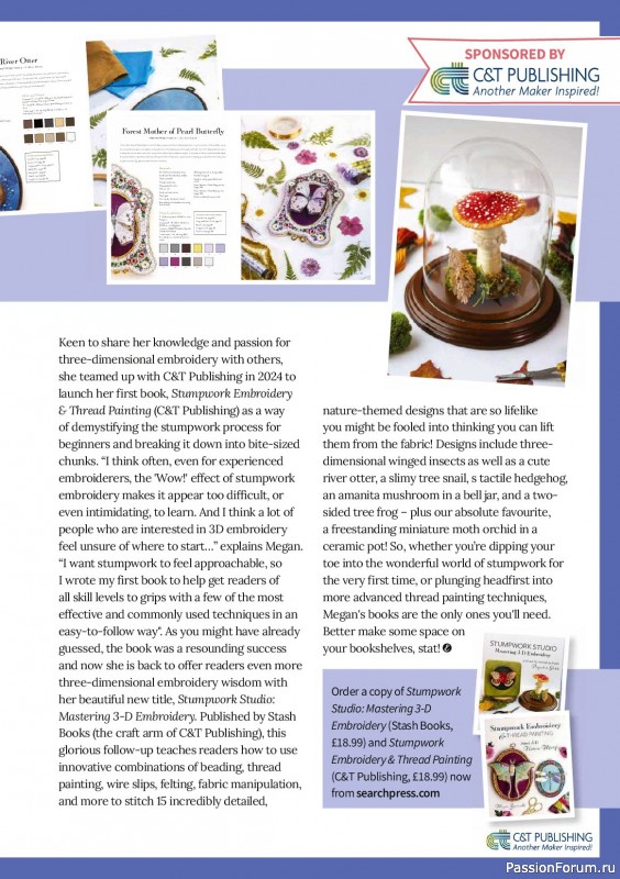 Коллекция вышивки в журнале &laquo;Love Embroidery №78 2026&raquo;