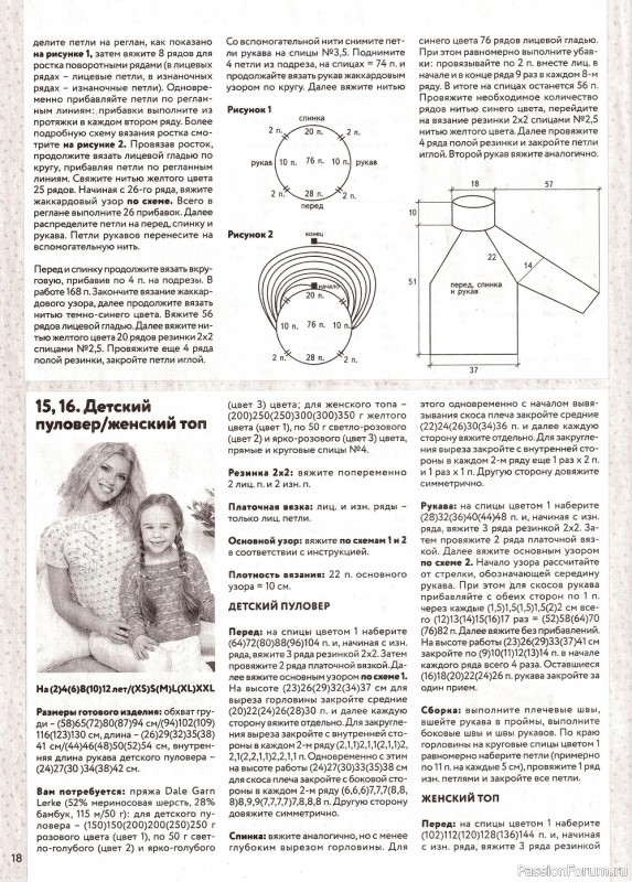 Вязаные модели для детей в журнале «Вяжем детям №2 2022»