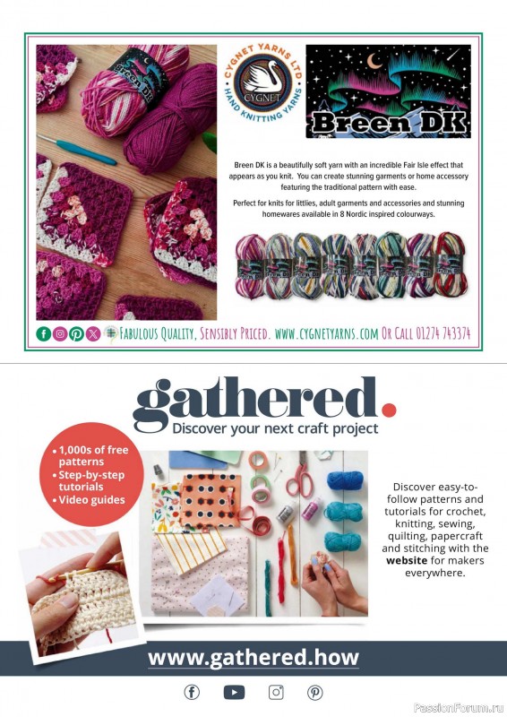 Вязаные проекты крючком в журнале «Simply Crochet №167 2025»