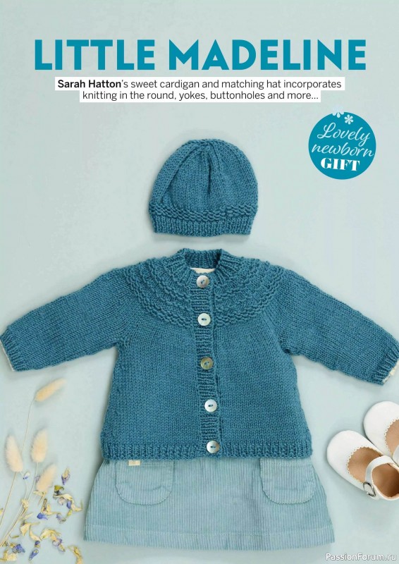 Вязаные проекты крючком в журнале «Simply Knitting №254 2024»