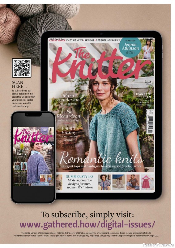 Вязаные проекты спицами в журнале &laquo;The Knitter №231 2026&raquo;